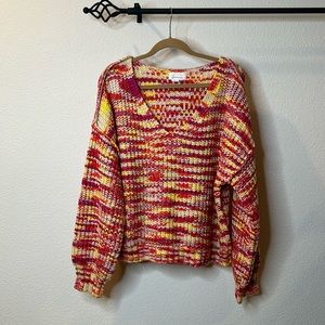 Antropologie Chunky Knit Sweater XL